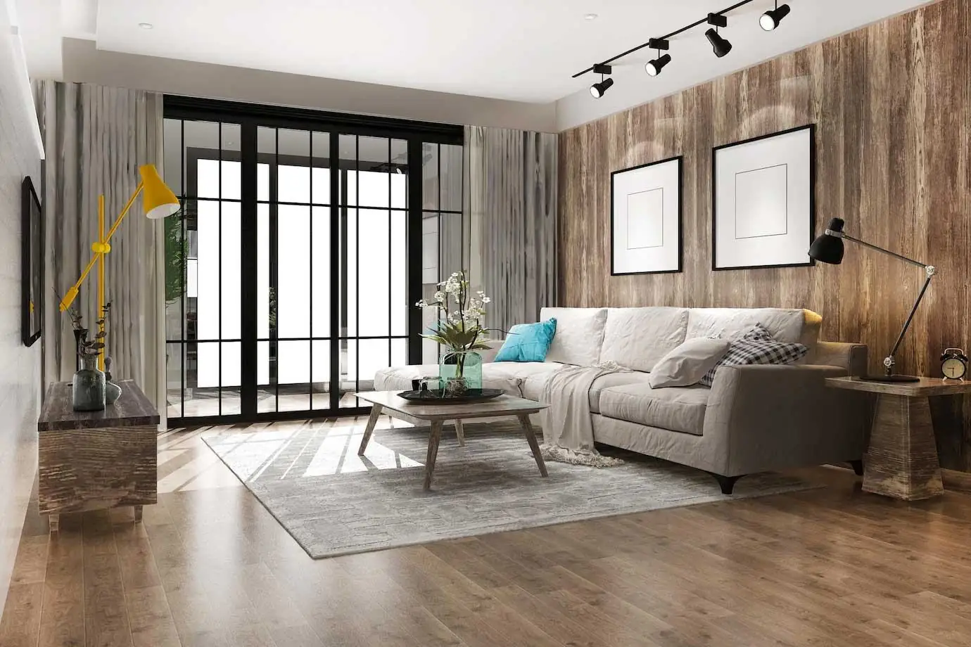 Sobha Hoskote spacious apartment living room interior